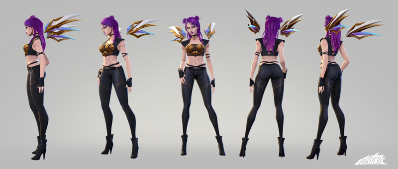 Illustration for article titled The Art Behind League Of Legends' K-Pop VideoÂ